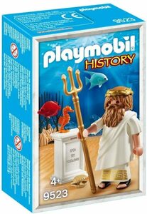 即決！新品 PLAYMOBIL プレイモービル ギリシャ限定 9523 神のポセイドン