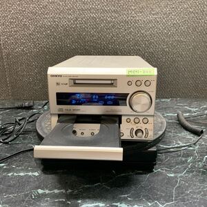 MYM1-301 激安 ONKYO FR-X7A CD/MD TUNER AMPLIFIER 通電OK 中古現状品 ※3回再出品で処分