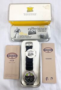 1H003 希少 FOSSIL フォッシル 限定販売品 099/500 TOY STORY BUZZ トイ・ストーリー バズ 腕時計