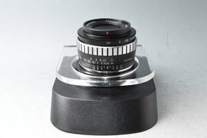 #a1558【美品】 銘匠光学 めいしょうこうがく TTArtisan 23mm F1.4 C (フジフイルムX用) ブラック×シルバー