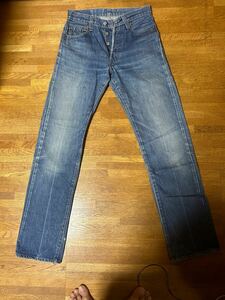 ヴィンテージ　levis リーバイス 501 66後期 W29 赤耳　 デニム　80s アメリカ製 ジーンズ