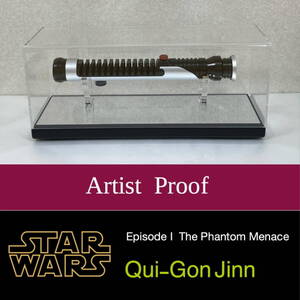 MR社マスターレプリカ スターウォーズ クワイ=ガン・ジン ライトセーバー SW-151-AP Qui-Gon Jinn EP1 LE Lightsaber Artist Proof