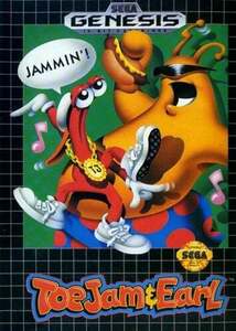 送料無料 北米版 海外版メガドライブ トージャム&アール GENESIS ToeJam and Earl ジェネシス