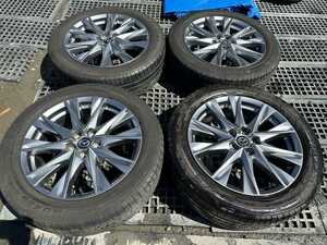 MAZDA CX-8 Lパッケージ / プロアクティブ 純正ホイール 19in 7J +45 5穴 114.3 TOYO PROXES 225/55R19【中古/埼玉より発送】