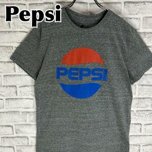 PEPSI ペプシ コーラ サークルロゴ 企業 ジュース Tシャツ 半袖 輸入品 春服 夏服 海外古着 会社 企業 炭酸飲料 ロゴ シンプル