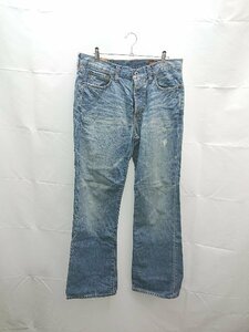 ◇ GAP ギャップ ダメージ加工 デニム SLIM BOOT FIT フレア パンツ サイズ84/76 ブルー レディース E