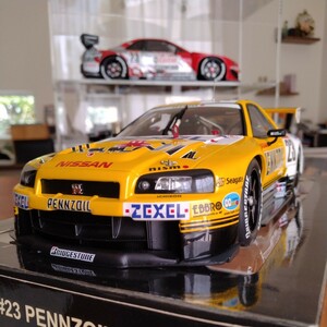 オートアート AUTOart 1/18 80178 NISSAN SKYLINE PENNZOIL NISMO GT-R R34 JGTC 2001 #23 日産 スカイライン ペンズオイル ニスモ