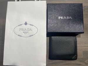 PRADA プラダ メンズ 二つ折り財布 2MO738