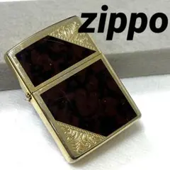 【ジャンク】<zippo>ジッポーライター ベネチアン ゴールド