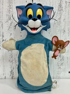 1965 マテル トムとジェリー トーキング ハンドパペット MATTEL Tom and Jerry トム＆ジェリー トムジェリ ビンテージ ヴィンテージ