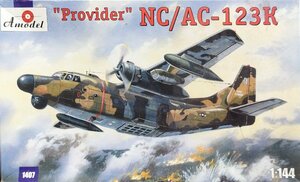 未組立品『Amodel NC/AC 123K 1/144 プラモデル』検)ミリタリー 戦闘機 軍用機 飛行機 空軍 ハセガワ タミヤ