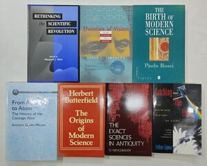 y0117-18.科学 洋書まとめ/SCIENCE/科学史/古代/理工書/サイエンス/科学哲学/思想/天文学/顕微鏡/量子物理学/バビロニア数学