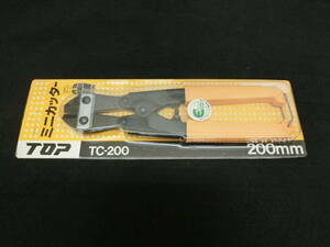 未開封品★TOP/トップ工業㈱　 ミニカッター　TC-200　番線カッター　②