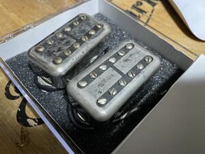 LOLLAR PICKUPS Lollartron Humbucker Nickel Set 2013年製 ローラートロン ハムバッカーサイズフィルタートロン