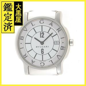 BVLGARI　ブルガリ　時計　ソロテンポ　ST35S　SS　クォーツ式　2148103625077　【437】