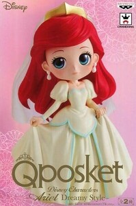 ZZ【A アリエル/リトルマーメイド】Q posket Dreamy Style Qposket Ariel フィギュア ウェディングドレス 花嫁 ノーマルカラー 新品 QP