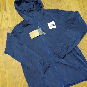 ASIA L ダークブルー ノースフェイス梅雨登山 ジャケット マウンテンパーカー　THE NORTH FACE　ウインドパーカー 