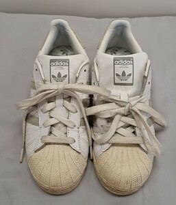 adidas　アディダス　Moussy×adidasコラボスニーカー　ホワイト　23.5㎝　レディース　01