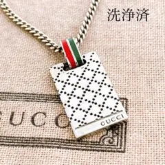 ＊洗浄済＊GUCCI グッチ 925 ネックレス シルバー メンズ ON161