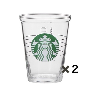 STARBUCKS スターバックス コールドカップ グラス 414ml 2個セット 新品未使用品 完売