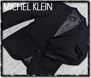 美品！！★MICHEL KLEIN homme　ミッシェルクランオム　2釦ジャケット　チャコール★