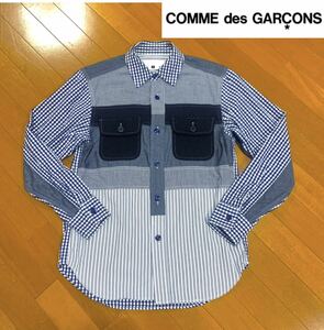 COMME des GARCONS GANRYU クレイジーパターンシャツ