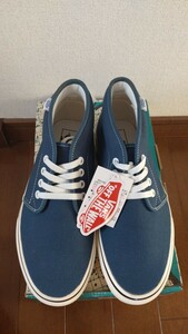 【国内正規品】新品未使用 27.0cm バンズ チャッカ レトロ ネイビー (VANS V49RETRO CHUKKA RETRO Japan Limited NAVY)日本限定 US9