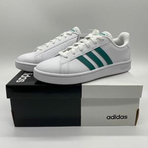 【24cm】新品 ADIDAS GRAND COURT BASE WHITE アディダス グランドコート ベース レディース スニーカー ホワイト (EE7905) 4090