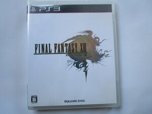 PS３ソフト　ファイナルファンタジー13　中古