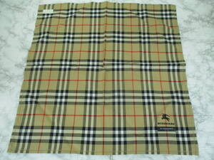 Y.25.A.17　UC　☆　BURBERRY　ハンカチ　未使用品保管品　☆