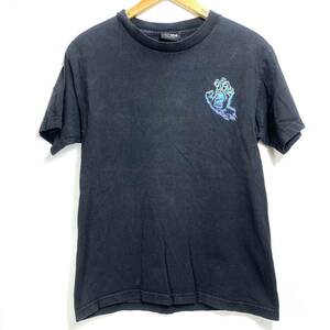 ■ 子供用 00s NHS SANTA CRUZ SCREAMING HAND 黒 Tシャツ 古着 サンタクルーズ スクリーミングハンド スケート ストリート キッズ KIDS ■