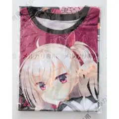 喫茶ステラと死神の蝶 フルプリントTシャツ 明月栞那