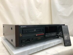 Y1973　中古品　オーディオ機器　CDプレーヤー　SONY　ソニー　CDP-557ESD