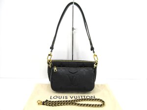 【正規品】LOUIS VUITTON ルイヴィトン モノグラム・アンプラント ミュルティ・ポシェット・アクセソワール M80399 ノワール 1K65 BE4-C5