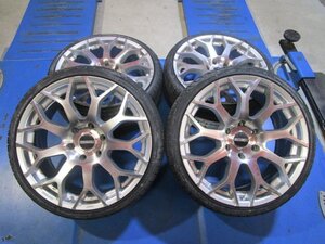 ESSEX エセックス EM20 TYPE-EM ハイエース 20インチ 8.5J +38 6H139.7 中古 24年製 NEOLIN ネオリン NEOSPORT 225/35R20 新品 JDM USDM