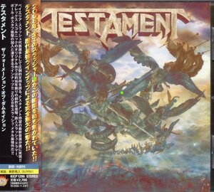 TESTAMENT THE FORMATION OF DAMNATION 廃盤 国内盤 テスタメント thrash metal slayer metallica megadeth anthrax exodus kreator legacy