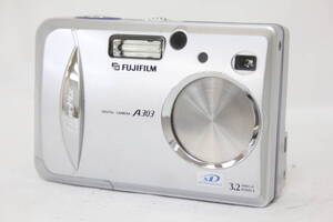 【返品保証】 【便利な単三電池で使用可】フジフィルム Fujifilm Finepix A303 3x コンパクトデジタルカメラ v9875