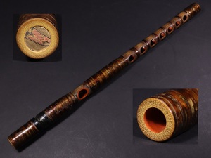 龍笛 樺巻 竹製 和楽器 竹管 雅楽