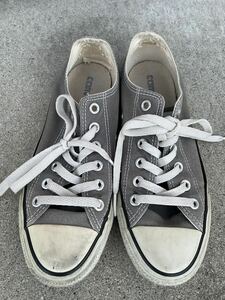 使用感あり　中古　コンバース CONVERSE ALL STAR オールスター スニーカー 24 グレー