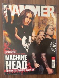 中古雑誌 METAL HAMMER メタルハマー マシーンヘッド 表紙 MACHINE HEAD