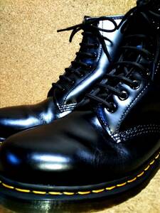 【Dr.MARTENS】ドクターマーチン 1460 8ホールブーツ UK8 (27cm ) 8EYE BOOT スムースレザー ブラック