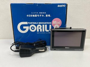 ・SANYO サンヨー ゴリラ NV-SB360DT SDDポータブルナビゲーション Gorilla ナビ 2008年製