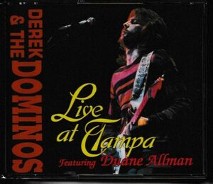 ２枚組CD◆デレク＆ザ・ドミノス / LIVE AT TAMPA Featuring DUANE ALLMAN★同梱歓迎！ケース新品！ERIC CLAPTON:Derek&TheDominos