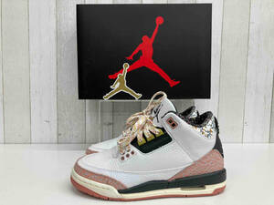 【箱・ステッカー付】Nike GS Air Jordan 3 Retro 