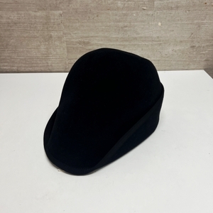  KIJIMA TAKAYUKI キジマタカユキ W-222728 Rabbit hair felt hat フェルト ハット ブラック size3 【中目黒B07】