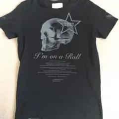 SATORU TANAKA サトルタナカ スカル プリント Tシャツ