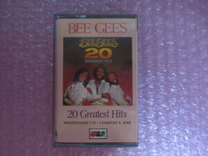 ビージーズ　BEE GEES　20 GREATEST HITS◆カセットテープ