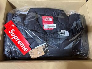 ★24AW　24FW Supreme The North Face Nuptse Jacket　Black　黒 シュプリーム　ノースフェイス ヌプシ　ジャケット　 M　新品　未使用★