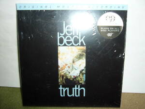 衝撃のデビュー作 名手Rod Stewart/Ron Wood在籍 第一期Jeff Beck Group大傑作1st「Truth」MFSL社SACD仕様限定盤 輸入盤未開封新品。