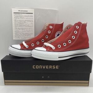 【23cm】新品 CONVERSE ALL STAR HI RED コンバース オールスター ハイカット レッド ベトナム製 (M9621) 2357